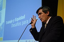 Camilo Escalona, three times president of the Socialist Party: 1994–1998, 2000–2003, and 2006–2010