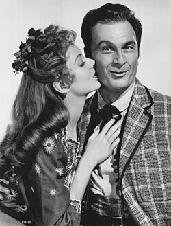 Barbara Lawrence and Albert in Oklahoma! (1955)