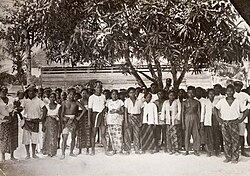 Javanese migrant workers in Suriname, c. 1940