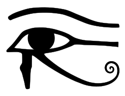 Eye of Horus or Wedjat