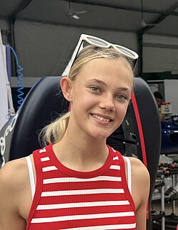 2023 winner Alba Hurup Larsen