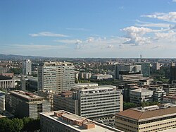 View of the EUR district (2003)
