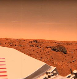 Surface of Mars taken by Viking 1.[300][301]