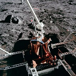 The Apollo 11 seismometer, 1969