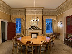 The Gold Room at the Mount Washington Hotel where the International Monetary Fund and World Bank were established