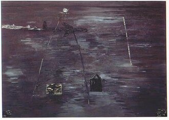Lynch painted So This Is Love in 1992.
