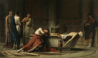 Manuel Domínguez Sánchez, Death of Seneca, Museo del Prado