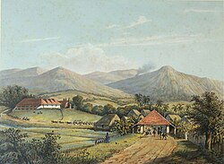 Parahyangan highland near Buitenzorg (now Bogor, West Java), c. 1865–1872