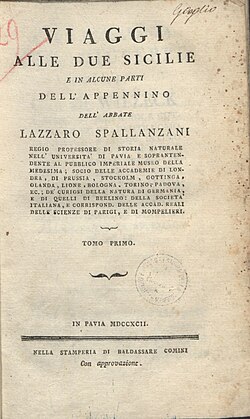 Viaggi alle Due Sicilie e in alcune parti dell'Appennino, 1792