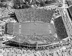 Gator Bowl Stadium, now Everbank Stadium, where the annual Gator Bowl has taken place since 1946