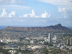 Diamond Head, a tuff cone