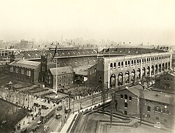 Penn's Franklin Field, shortly after completion of the upper deck in 1925