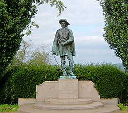 Custer Memorial at his birthplace in New Rumley, Ohio