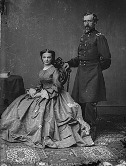George and Libbie Custer, 1864