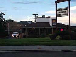 A former Zantigo in St. Louis, Missouri, occupied by Taco Bell in 2013. This location has since closed.