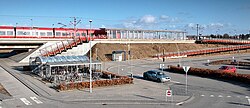 Egedal station, opened in 2002 as Gammel Toftegård station.