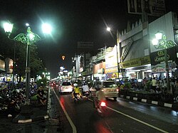 Jalan Malioboro at night