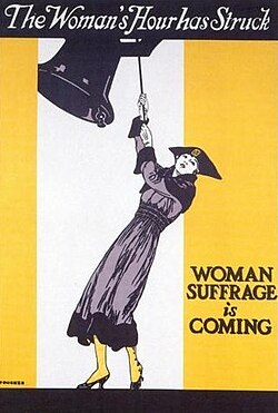 The Woman's Hour Has Struck, 1916 poster