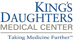 KDMC logo until 2023. This logo is still seen in parts of the hospital campus and at some off-campus facilities.
