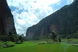 The Harau Valley in West Sumatra, Indonesia