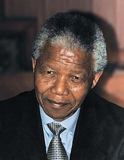 Freeman was nominated for an Academy Award for Best Actor for his portrayal of Nelson Mandela (pictured) in the film Invictus (2009).