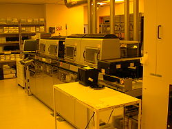 A semiconductor device manufacturing facility at HP Labs