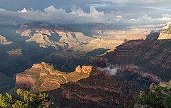 The Grand Canyon was carved by the Colorado River.