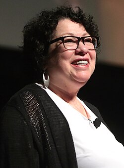 Sotomayor at the 2017 John P. Frank Memorial Lecture at Arizona State University as the guest of honor