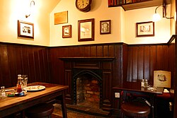 The Corner of the Eagle and Child Pub, Oxford, where the Inklings met (1930–1950)