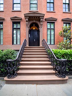 The brownstone used in The Cosby Show