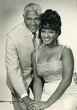 Cruz with her husband Pedro Knight, c. 1962
