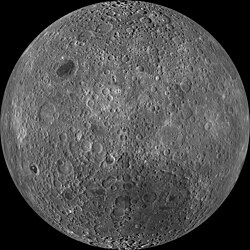 Detailed view with Mare Moscoviense visible, by the Lunar Reconnaissance Orbiter (LRO)
