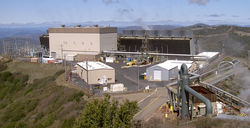 A power plant at The Geysers