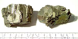 Ferrovanadium chunks