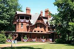 Twain House in Hartford, Connecticut