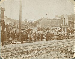 South Broadway had a tornado on May 27, 1896.