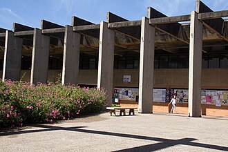 One of the entrances to the ICC.