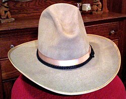 Stetson hat manufactured in the 1920s