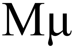Greek letter mu