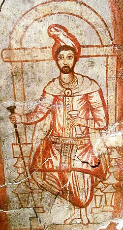 3rd-century Mithraic depiction of Zoroaster found in Dura Europos, Syria by Franz Cumont