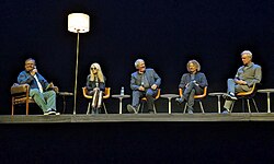 Talking Heads with Andy Richter (seated to the left), Pantages Theater, June 2024
