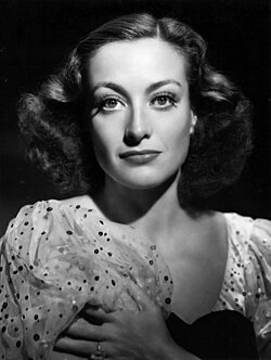 Joan Crawford stars in Mildred Pierce.