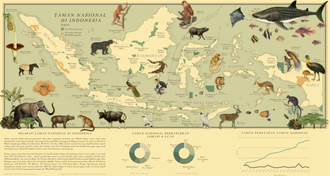 National parks in Indonesia
