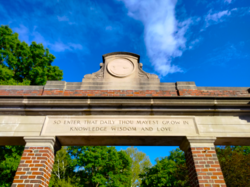 Alumni Gateway on College Green is the entrance way for freshmen upon their convocation.[101]