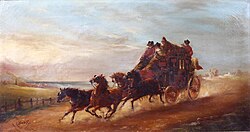 A Greyhound or Flying coach