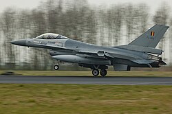 F-16 Fighting Falcon of the Belgian Air Component