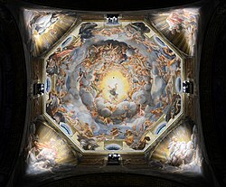 Parma Cathedral, Illusionistic dome, Correggio, 1526–1530