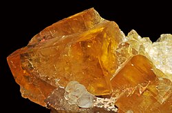 Fluorite crystals