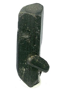 Aegirine, an iron-sodium clinopyroxene, is part of the inosilicate subclass.