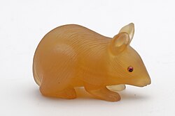 Chalcedony mouse, by Avenir Sumin